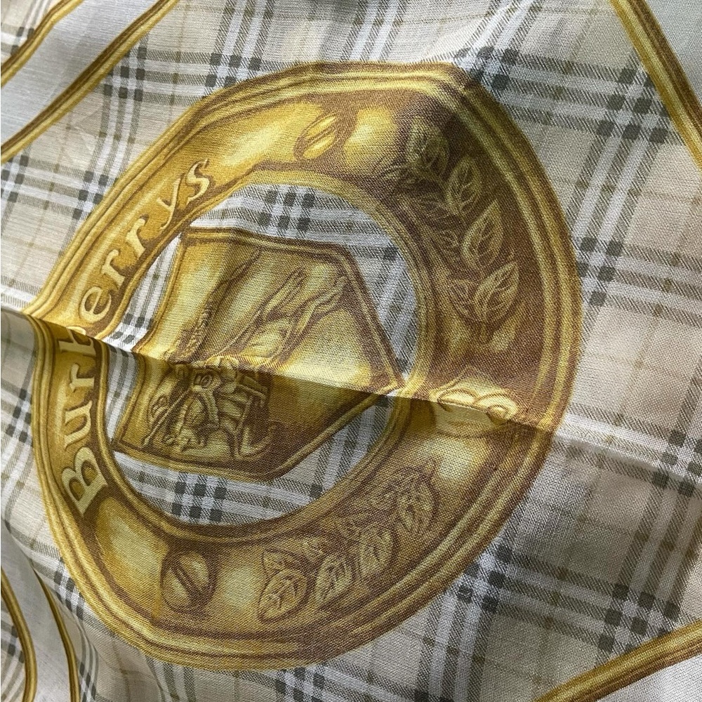 Burberry Prorsum Wool/Silk Blend Scarf.